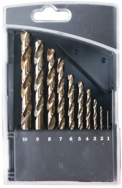 Metric Jobber Drill Set Cobalt 10 pcs