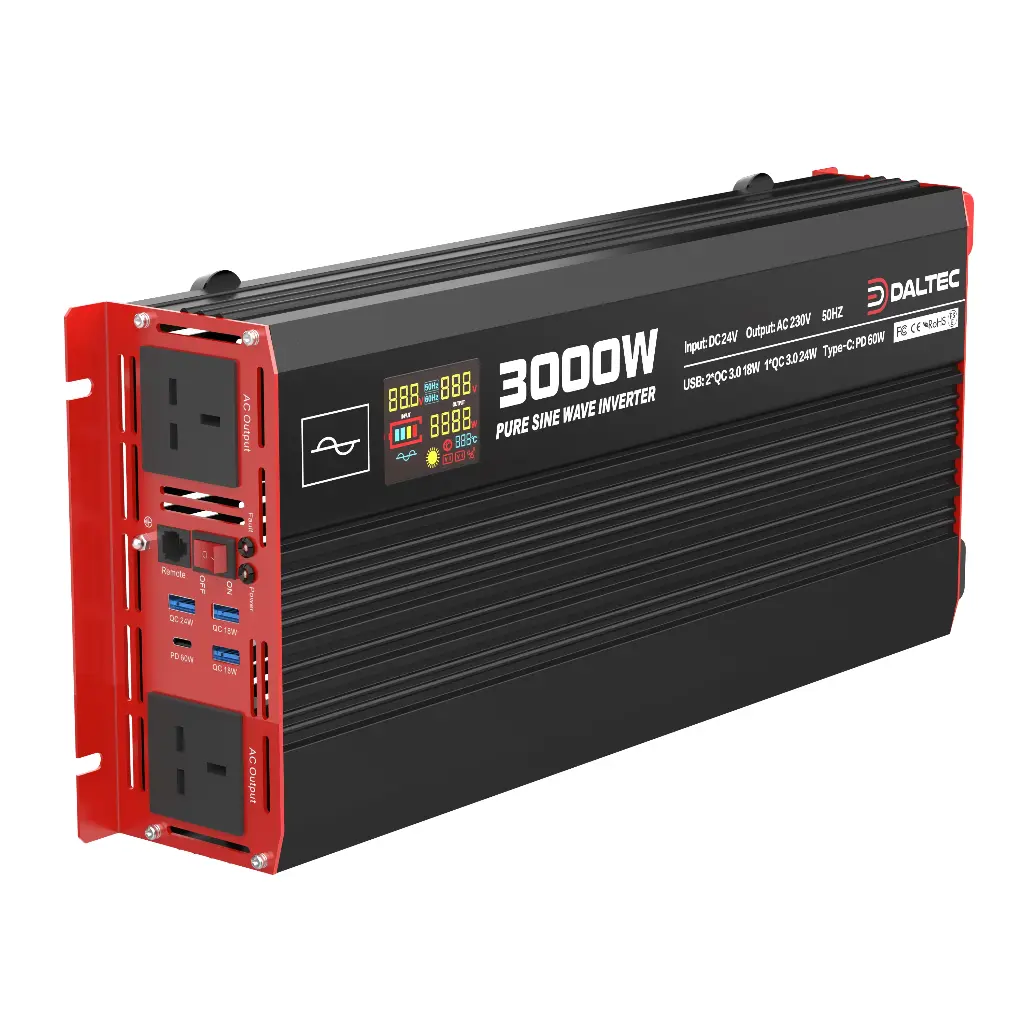 12v 3000W Pure Sine Wave Advanced Inverter DC-AC