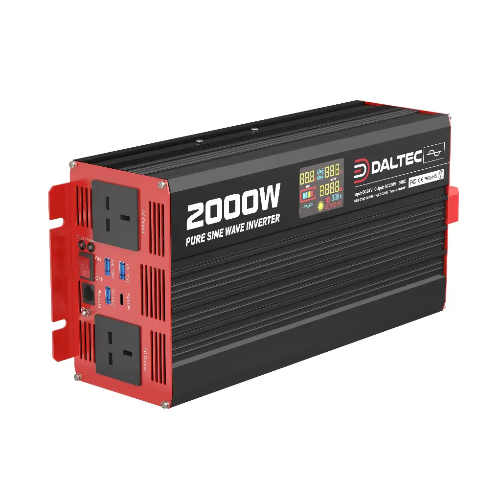 24v 2000W Pure Sine Wave Advanced Inverter