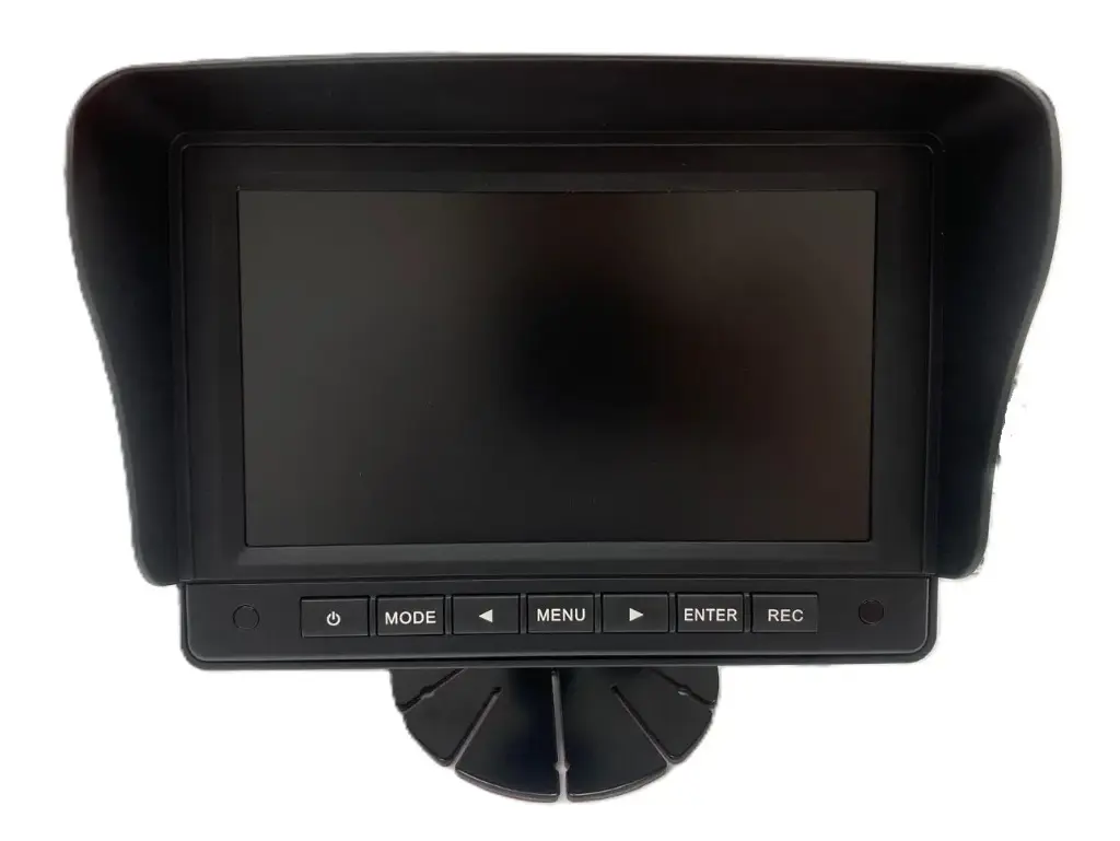 7" AHD Quad Monitor with DVR (1080p/720p/D1)