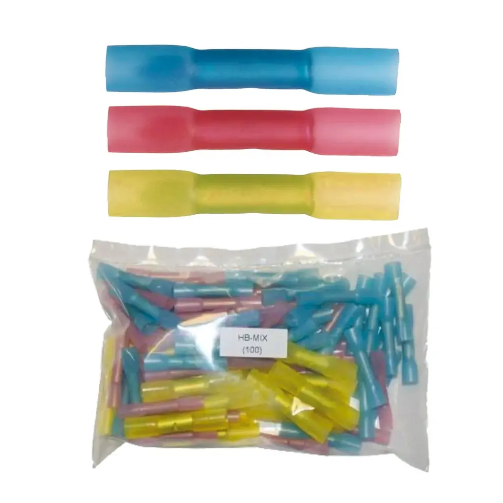 Assorted Heatshrink Butts (Pack of 100)