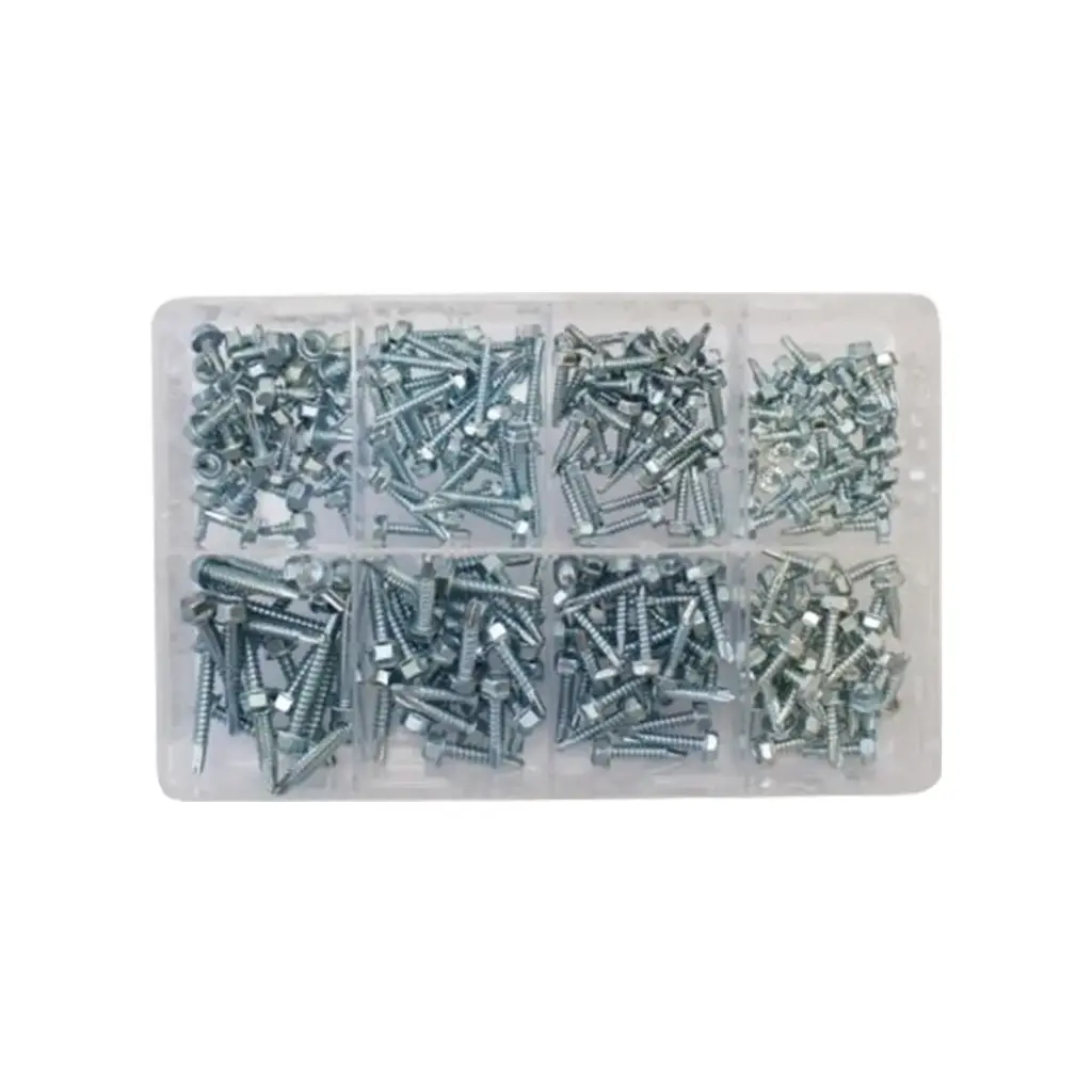 Assorted Hex Head Self Drilling Screws