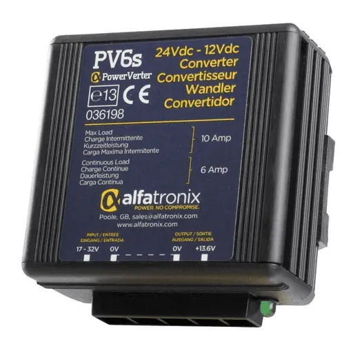 PV6S  24v-12v Converter 6-10Amp