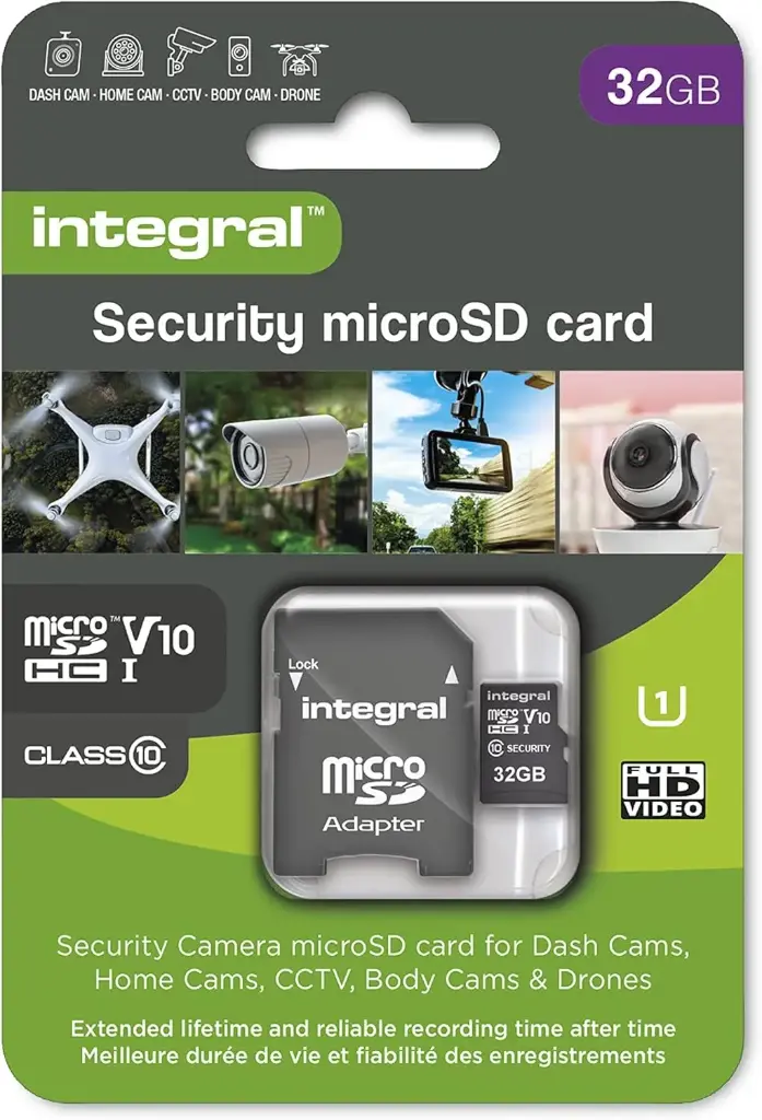 Integral Security Micro SD Card (Class 10)