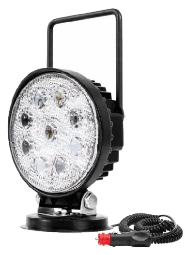 27W Round Lamp – Flood Beam 