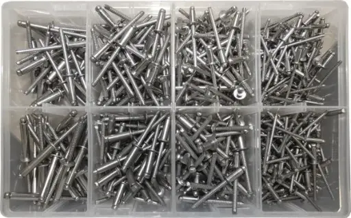 [A-SSR] Assorted Stainless Steel Rivets