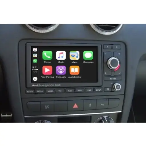 [D-ACC-25800] CP-AUDI-RNSET APP PLAY CARPLAY FOR AUDI RNS-E (CVBS)